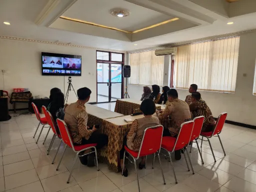 Komitmen Adaptif, Rutan Kelas I Surakarta Ikuti Zoom Diskusi Implementasi Pemberlakuan KUHP dan KUHAP