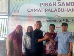 Anggota DPRD Kabupaten Sukabumi Junajah Jajah Nurdiansyah Hadiri Pisah Sambut Camat Palabuhanratu, Ucapkan Selamat kepada Plt Sutopo dan Apresiasi Deni Yudono