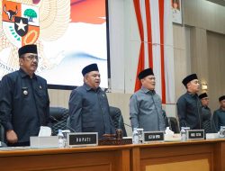 DPRD Kabupaten Sukabumi Gelar Paripurna ke-24, Bupati Sampaikan Jawaban atas Pandangan Fraksi